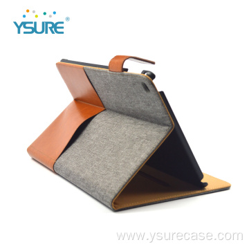 New Leather Color Block Dustproof Tablet Case